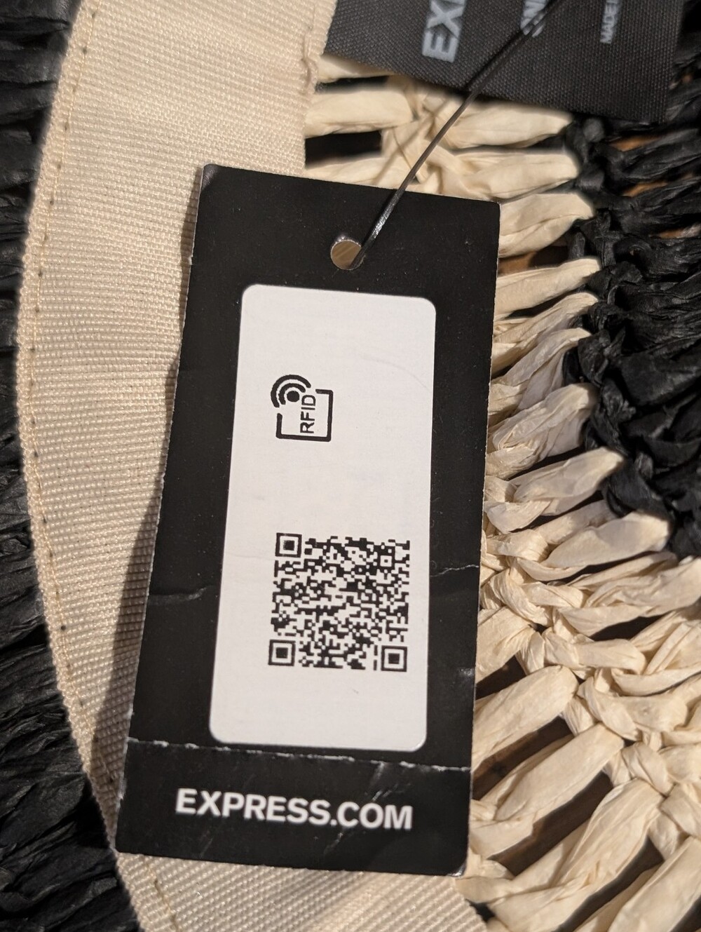 NWT- Express Raffia Sun Hat - Picture 4 of 6